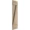Ekena Millwork Rustic Two Board Joined Board-n-Batten Rough Sawn Faux Wood Shutters w/Z-Board, 11W x 80H, PR SHUBJZ11X80RSPR - alternate 6